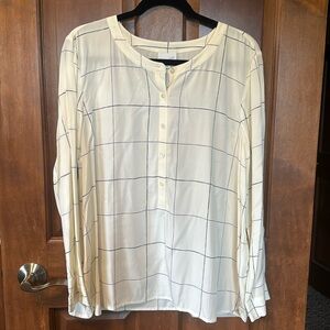 J.Jill Stripe Blouse NWT XLP